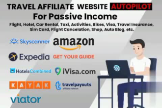 create affiliate travel website with travelpayouts