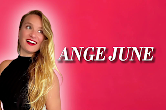 be your professional actress in english  french  spanish