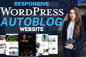 create wordpress autoblog or autopilot automated news website