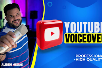 record a pro youtube video voice over