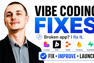 fix your vibe coded app in lovable, replit, base44, or bolt