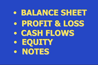 do financial statements with balance sheet income statement