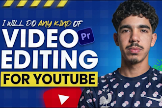 do professional video edit, youtube video editing