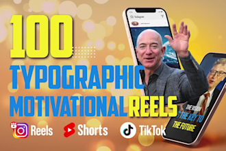 create engaging captioned motivational instagram reels