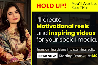 create motivational reels and inspiring videos