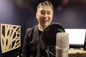 be your energetic  korean male voice over actor