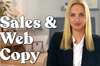 write sales and web copy that sells like crazy