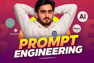 be your prompt engineer, help in ai chatgpt, deepseek, leonardoai, meta, etc