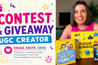 create ugc ads for giveaways, contests and promotions