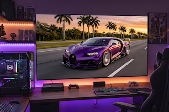make a seamless looping car video for your screen