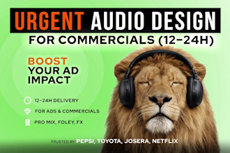 urgent sound design for ads and social media