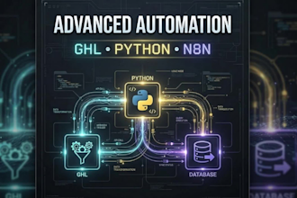 build custom gohighlevel API integrations using python and n8n