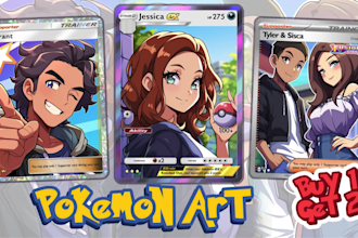 create custom tcg pokemon cards and pokemon trainer designs