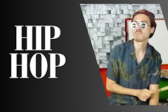 record professional hip hop,rap drums