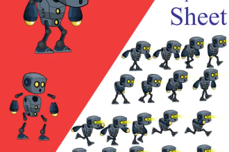 craft high quality 2d sprite sheets and game ready characters