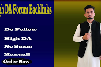 do forum backlinks do follow for you on high da sites