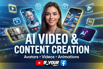 create custom ai generated ugc and ai avatar videos for your brand