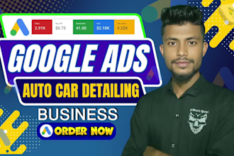 do google search ads CPC campaign for auto car detailing business