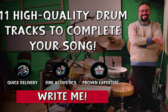 record drums in any style, especially jazz