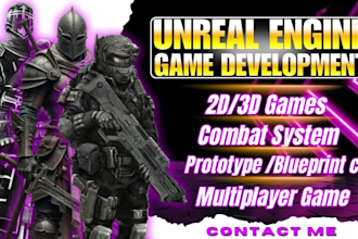do unreal engine game development, unreal engine combat system, ue5 prototype