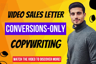 write a curiosity packed script for your video sales letter, ad copy