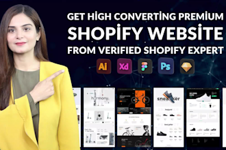 design redesign minimal branded shopify store, shopify website as shopify expert