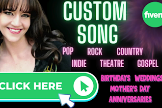 write and record a custom song