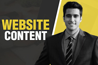 write website copy on anything