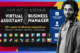 be your not so average virtual assistant and business manager