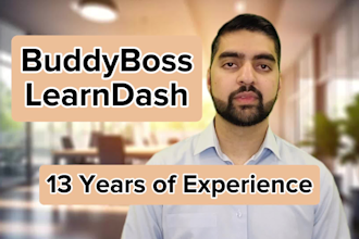 build learndash, buddyboss or wordpress membership website