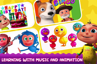 create income generating learning kids educational videos for youtube