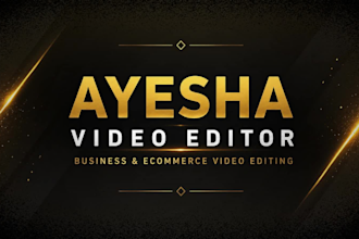 edit professional amazon, walmart and ecommerce videos
