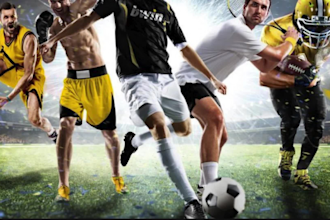 edit football, soccer or any viral sports videos for tiktok and youtube 24 hour