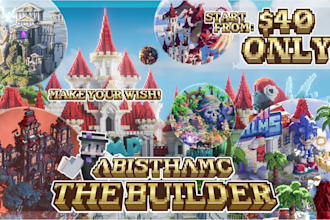 build the best minecraft map creation for you