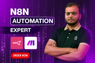 develop n8n ai automation, n8n ai agent or n8n workflow