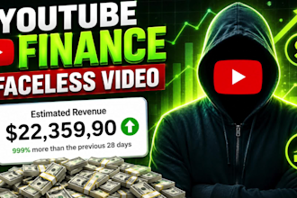 create high CPM faceless youtube finance, cash cow video for faceless channel