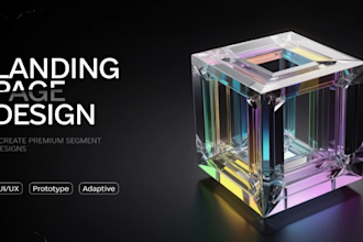 create a premium design and develop a website for startups, freelancers