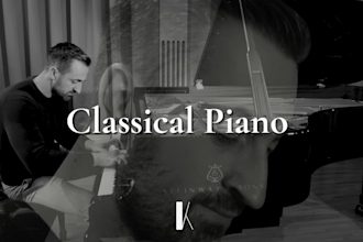 compose and record an original classical piano composition