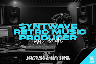 make synthwave retro, cyberpunk, synth pop, city pop song