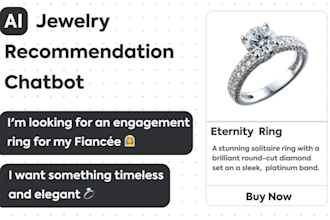 create an ai jewelry recommendation bot for your business