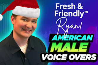 record a santa claus christmas voice over