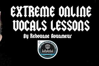 provide extreme metal singing and scream vocal lessons
