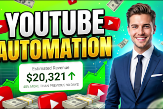 be your faceless youtube video creator or automation channel