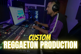 produce a custom reggaeton song ready for spotify