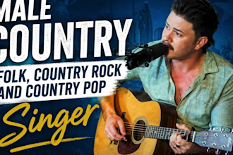 be your male country folk, country rock and country pop singer and vocalist