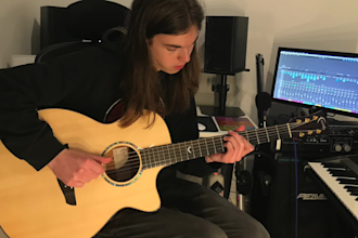 record acoustic guitar tracks and samples for your song