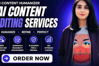 rewrite humanize ai content and do ai content editing