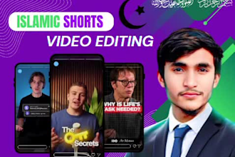 create islamic videos for reels and shorts