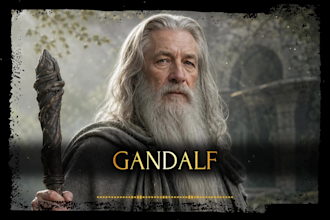 voice a wise gandalf wizard impression