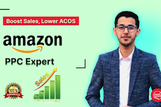 setup and optimize amazon sponsored ads, amazon ppc campaign ads to boost sales